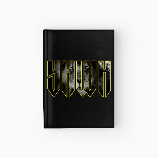 YHWH Yahweh Lion Christian Hardcover Journal