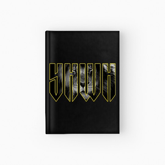 YHWH Yahweh Lion Christian Hardcover Journal