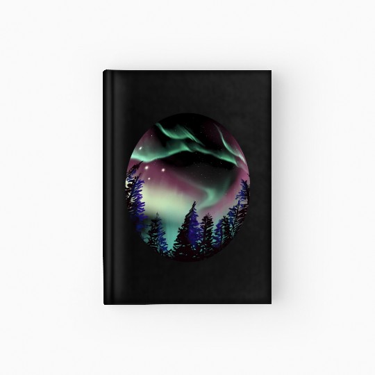 Northern Lights Aurora Borealis For Or Hardcover Journal