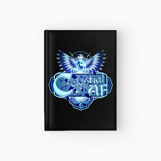 Celestial AF Healing Potion and Angel Wings Hardcover Journal