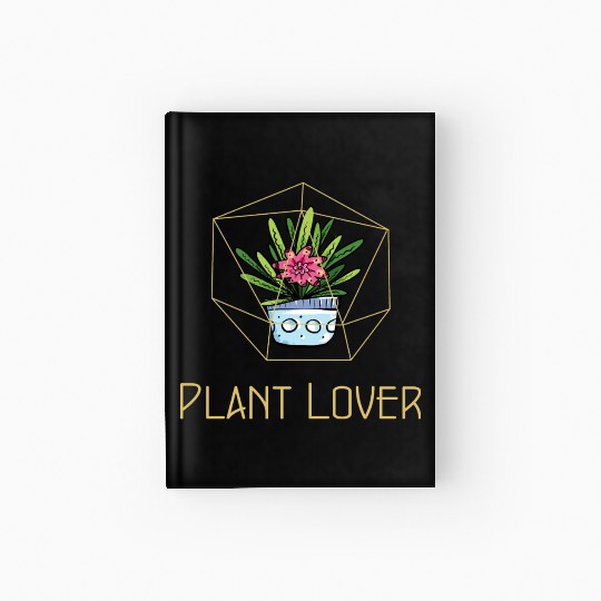 Plant Lover Fancy Houseplant Hardcover Journal