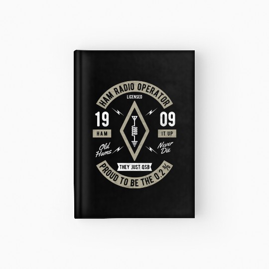 Ham Radio Hardcover Journal