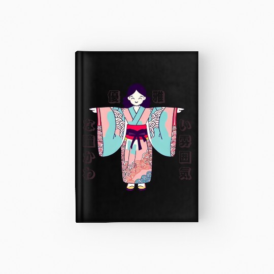 Kimono Kawaii Adorable Hardcover Journal