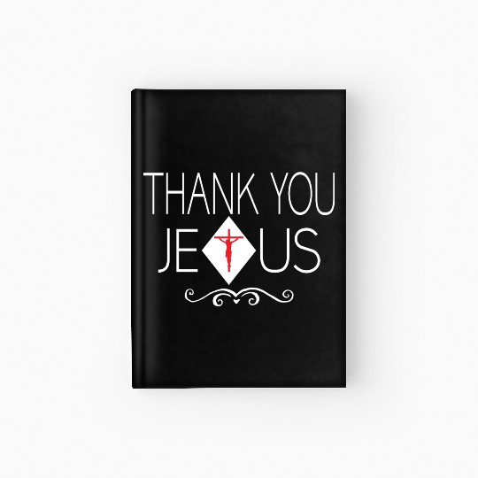 Thank You Jesus Love Jesus Christian Christmas Hardcover Journal