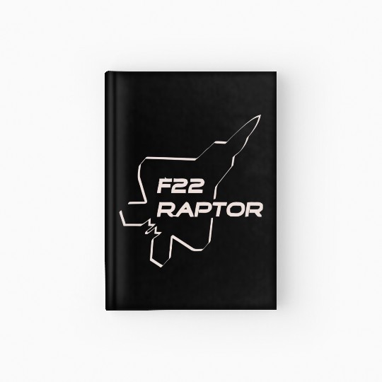 F22 Raptor Hardcover Journal
