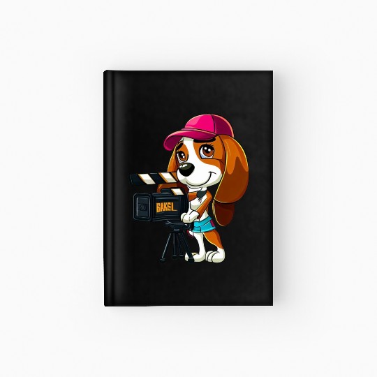 Beagle Puppy - Pepper Hardcover Journal