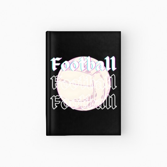 Football is life , sport lover Hardcover Journal
