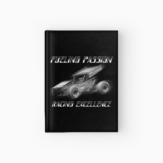 Sprint Car Mom Dirt Track Racing Racing Race Day Hardcover Journal