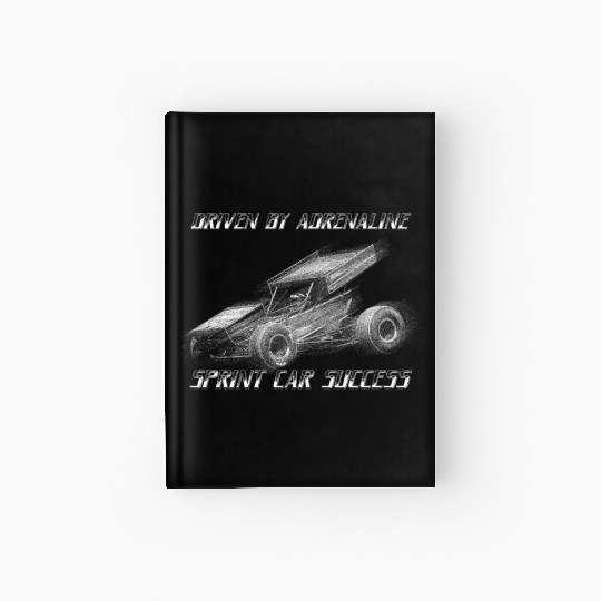 Sprint Car Mom Dirt Track Racing Racing Race Day Hardcover Journal