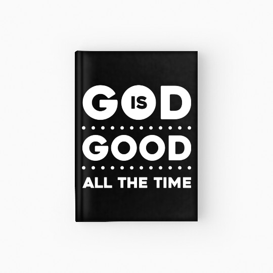 God Is Good Love Jesus Christian Christmas Hardcover Journal