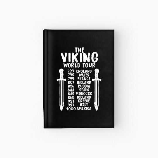 The Viking World Tour Hardcover Journal
