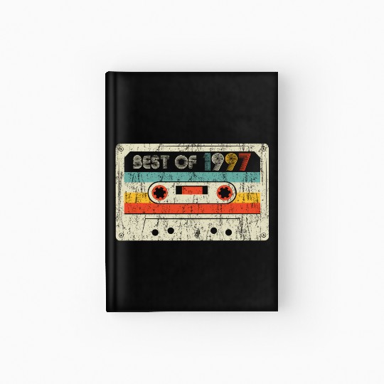 23rd Best Of 1997 Cassette Tape Hardcover Journal