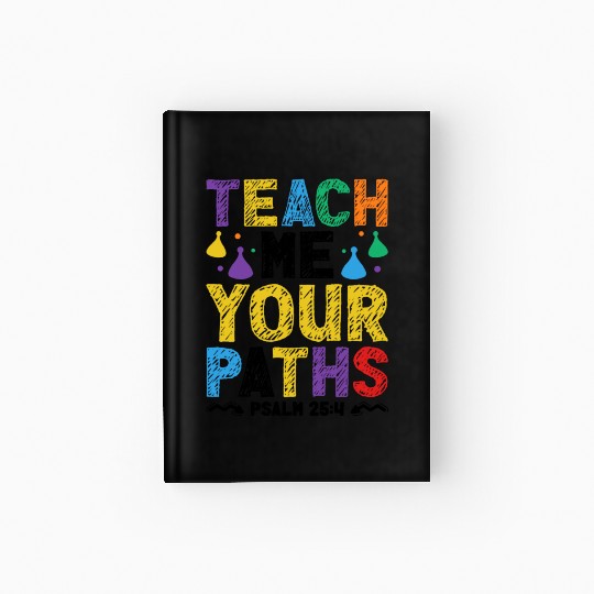 VBS Crew Teach Me Your Paths Psalm 25:4 Religious Hardcover Journal