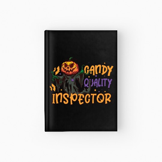 Scary Pumpkin Halloween Costume Autumn Fall Gift Hardcover Journal