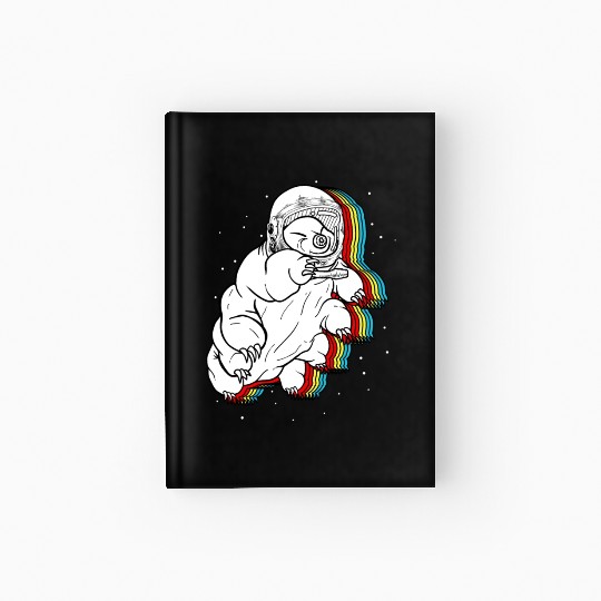 Tardigrade Hardcover Journal, Tardigrade In Space
