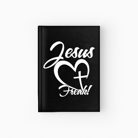 Jesus Freak Love Jesus Christian Christmas Hardcover Journal