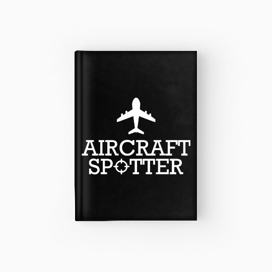 Aircraft Spotter Hardcover Journal