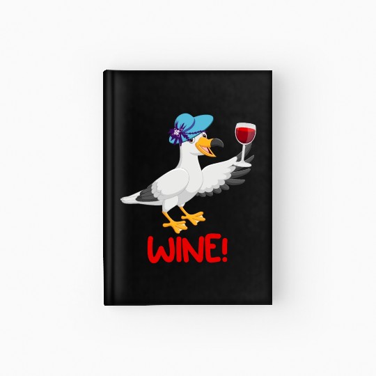 Seagull Hardcover Journal Wine Lover North German Seagulls