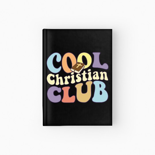 Cool Christian Club Religious Team Jesus Christ Hardcover Journal