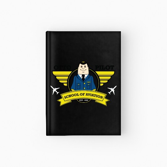 Otto Pilot School of Aviation Hardcover Journal