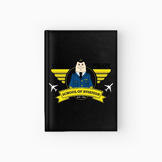 Otto Pilot School of Aviation Hardcover Journal