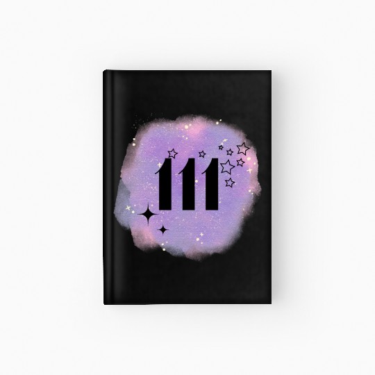 Angel Number 111 Numerology Lilac Hardcover Journal