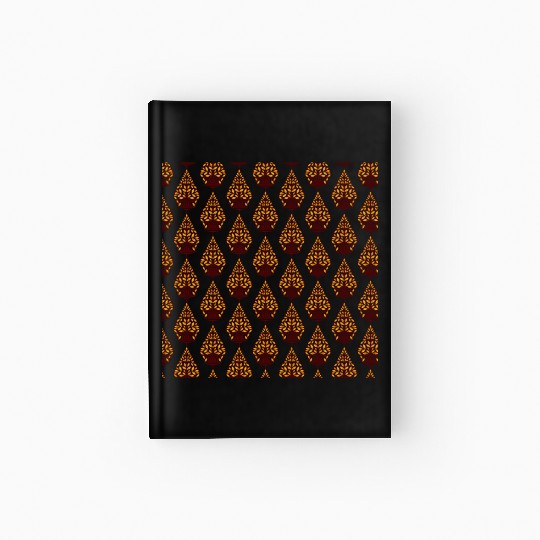 Indonesia's cultural tapestry with Wayang themed Hardcover Journal