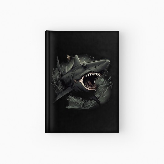 Shark attack Hardcover Journal