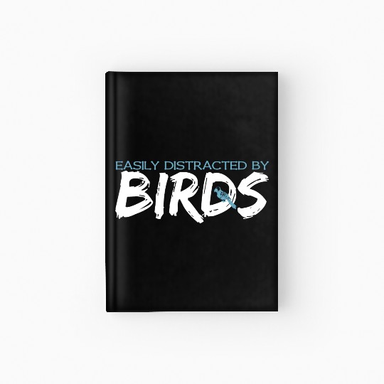 Birds LoverJoke Budgie Bird Sparrow Hummingbird Hardcover Journal