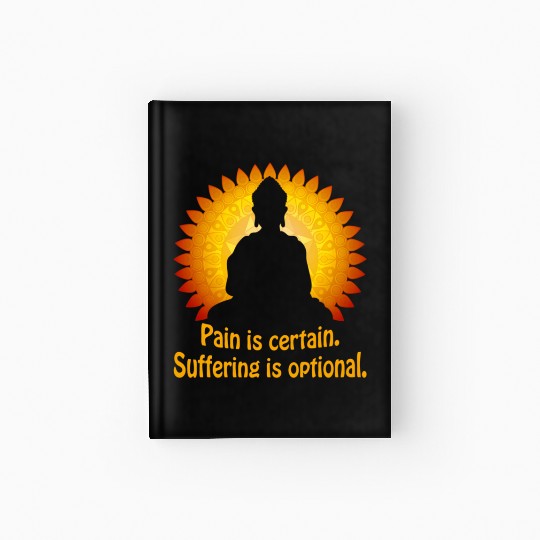 Buddha Yoga Mandala Meditation Buddhism Namaste Hardcover Journal
