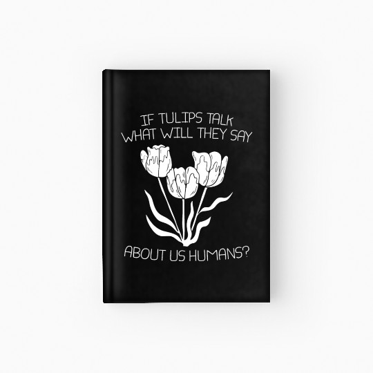 Tulip Gardening Tulips Hardcover Journal