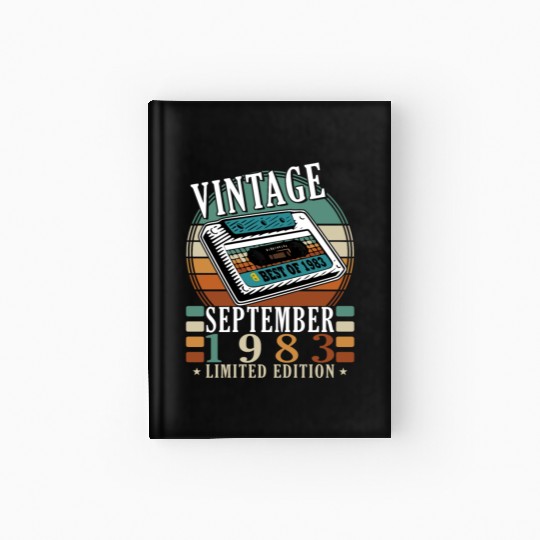 september 1983 Anniversary september 1983 septembe Hardcover Journal