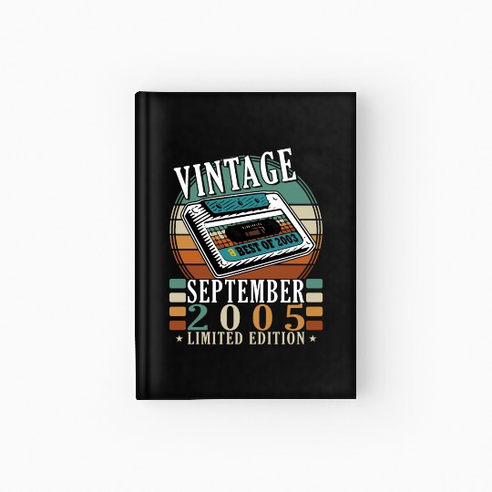 september 2005 Anniversary september 2005 septembe Hardcover Journal