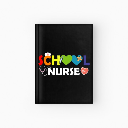 School Nurse Gift Registered Nurse Back To School Hardcover Journal