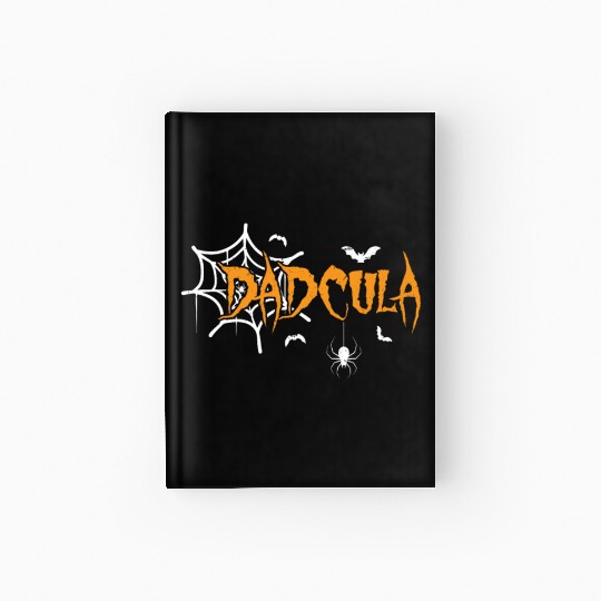 Vampire For Dad Lazy Creepy Halloween Hardcover Journal