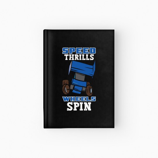 Sprint Car Mom Dirt Track Racing Racing Race Day Hardcover Journal