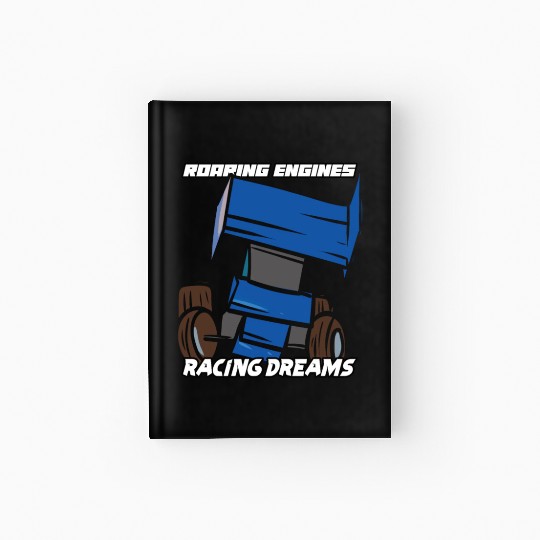 Sprint Car Mom Dirt Track Racing Racing Race Day Hardcover Journal