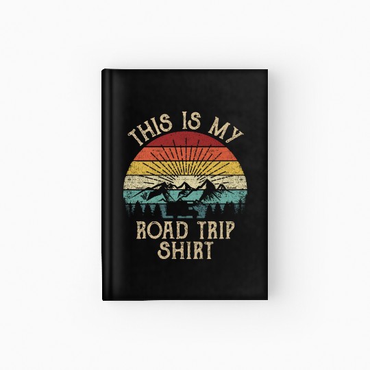 This Is My Road Trip Hardcover Journal RV Vacation Travel