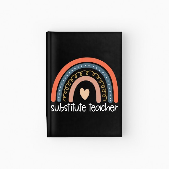 Substitute Teacher Back To School Sub Teacher Hardcover Journal
