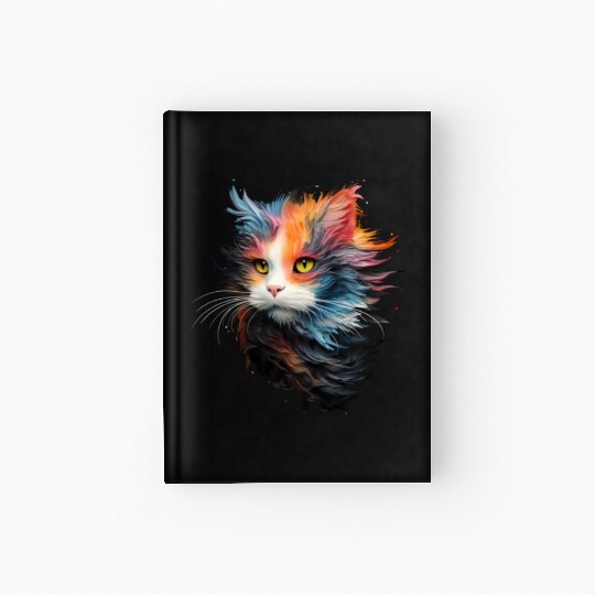 Persian Cat Masterful Animal Painting Hardcover Journal