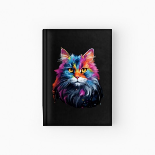 Persian Cat Animal Lover Gift Hardcover Journal