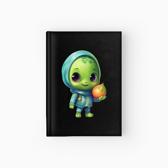 Sweet Alien Onion: Veggie Enchantment Hardcover Journal