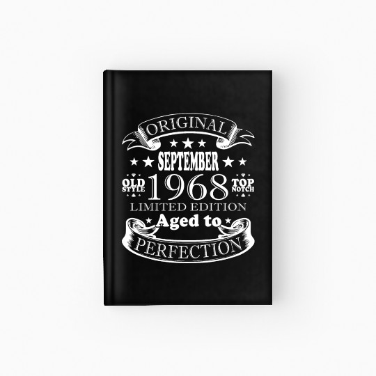 september 1968 Anniversary september 1968 septembe Hardcover Journal