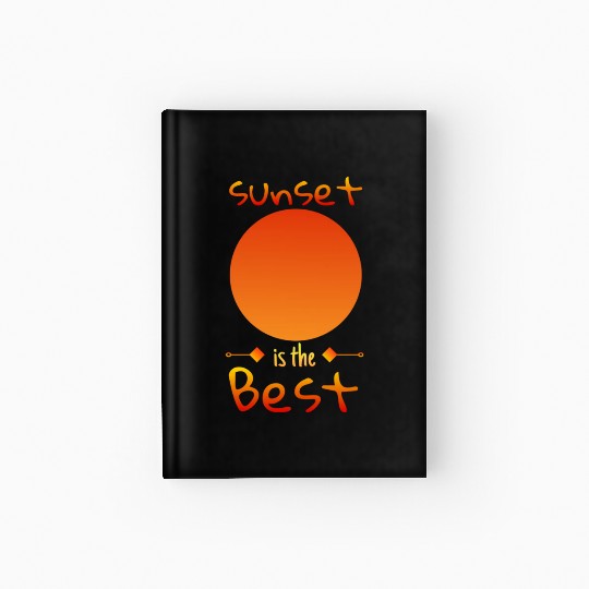 Sunset Design for Sunset Enthusiasts Hardcover Journal