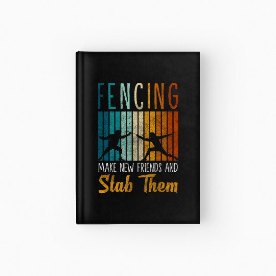 Fencing Training Winner Tradition Hardcover Journal