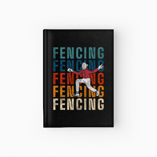 Fencing Duel En Garde Hardcover Journal
