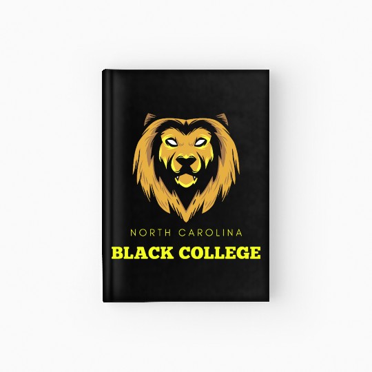 North Carolina Lions Black College ( Team Edition) Hardcover Journal