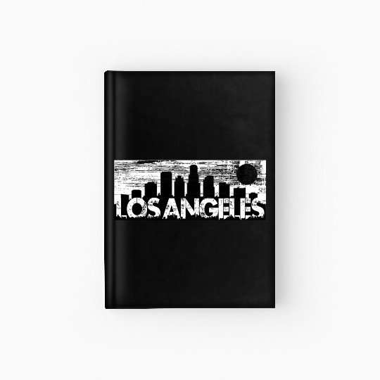 Los Angeles Cityscape Street Wear Hardcover Journal