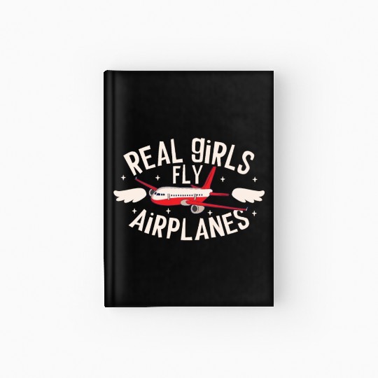 Pilot Aviation Airplane Airline Future Pilots Hardcover Journal