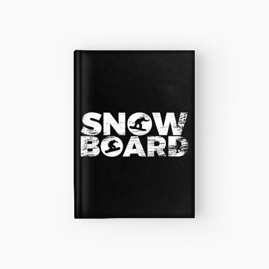 Snowboarding Hardcover Journal